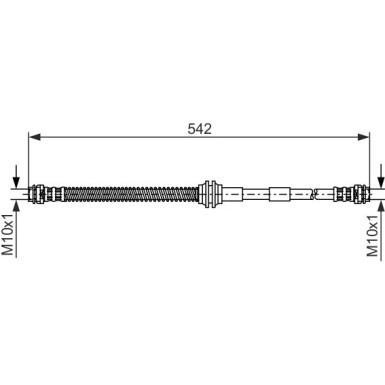 1 987 476 325 Bremsschlauch 1 987 476 325 Bremsschlauch