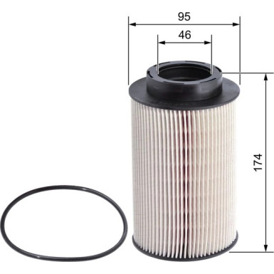 F 026 402 028 Kraftstofffilter