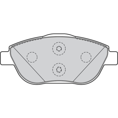 Valeo | Bremsbelagsatz, Scheibenbremse | 302148