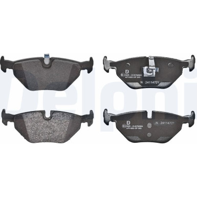 LP1423 Bremsbelagsatz, Scheibenfeststellbremse