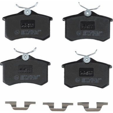 GDB1328 Bremsbelagsatz, Scheibenbremse COTEC