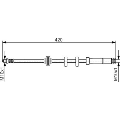 1 987 476 637 Bremsschlauch