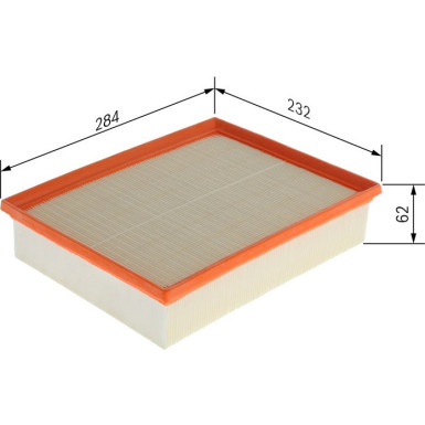 BOSCH F 026 400 556 Luftfilter BOSCH F 026 400 556 Luftfilter