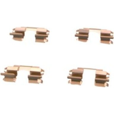 1 987 474 617 Zubehörsatz, Scheibenbremsbelag