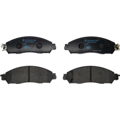 Hella Pagid | Bremsbelagsatz, Scheibenbremse | 8DB 355 032-071 Hella Pagid | Bremsbelagsatz, Scheibenbremse | 8DB 355 032-071