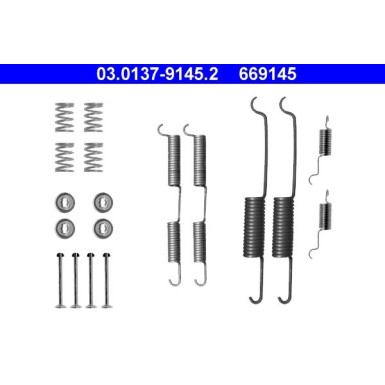 03.0137-9145.2 Zubehörsatz, Bremsbacken