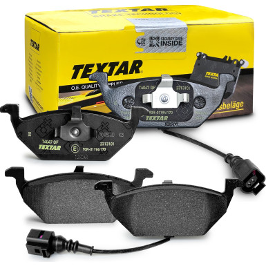 Textar Bremsbelagsatz, Scheibenbremse Q+ 2313101