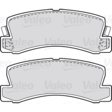 Valeo | Bremsbelagsatz, Scheibenbremse | 301540