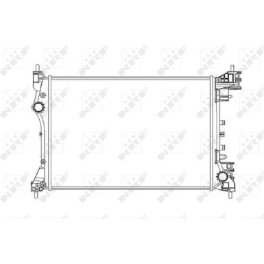 53834 Kühler, Motorkühlung