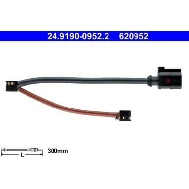 24.8190-0952.2 Warnkontakt, Bremsbelagverschleiß