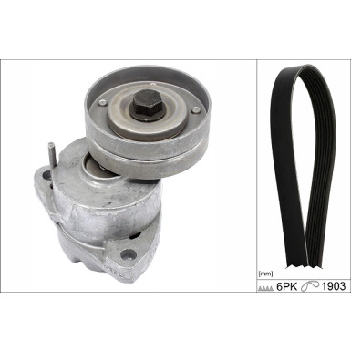 529 0091 10 Keilrippenriemensatz 529 0091 10 Keilrippenriemensatz