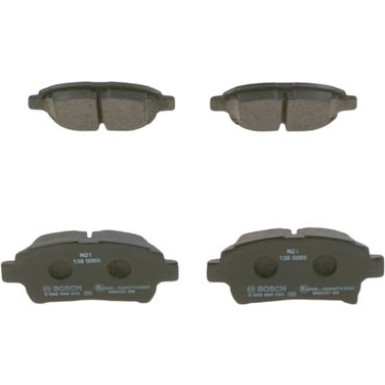 BOSCH | Bremsbelagsatz, Scheibenbremse | 0 986 494 333