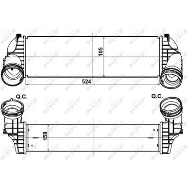 30359 Ladeluftkühler 30359 Ladeluftkühler
