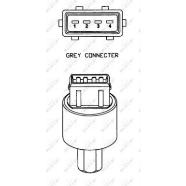 38928 Druckschalter, Klimaanlage EASY FIT