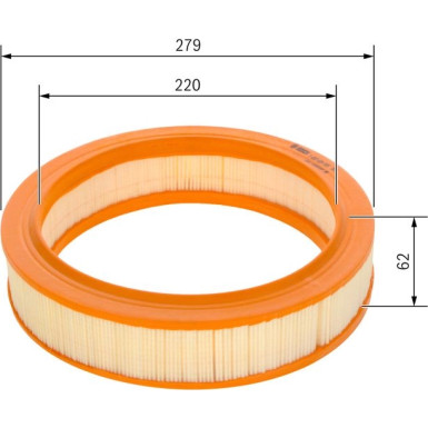 BOSCH 1 457 429 915 Luftfilter BOSCH 1 457 429 915 Luftfilter