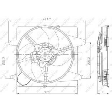 47259 Lüfter, Motorkühlung