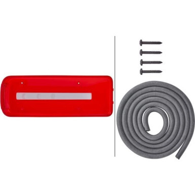 9EL 208 551-011 Lichtscheibe, Heckleuchte