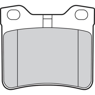 Valeo Bremsbelagsatz, Scheibenbremse ESSENTIAL 301063