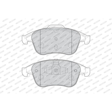 Ferodo Bremsbelagsatz, Scheibenbremse PREMIER ECO FRICTION FDB4181
