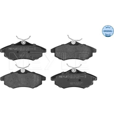 025 234 0719 Bremsbelagsatz, Scheibenbremse MEYLE-ORIGINAL: True to OE.