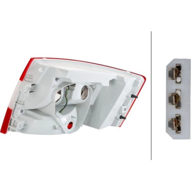 Hella | Heckleuchte | 2SK 012 883-051