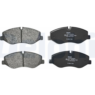 LP3138 Bremsbelagsatz, Scheibenbremse