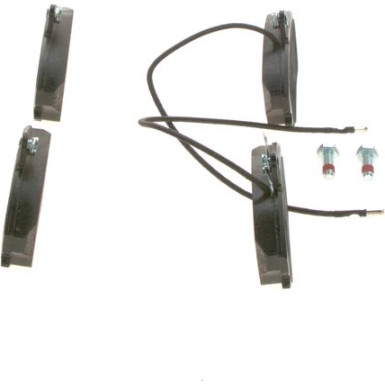 BOSCH | Bremsbelagsatz, Scheibenbremse | 0 986 494 056