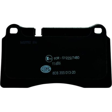 Hella Pagid | Bremsbelagsatz, Scheibenbremse | 8DB 355 013-201