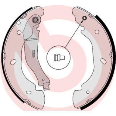 Brembo Bremsbackensatz ESSENTIAL LINE S 24 538