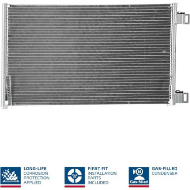 Nissens | Kondensator, Klimaanlage | 940184