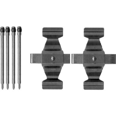 BOSCH Zubehörsatz, Scheibenbremsbelag 1 987 474 411