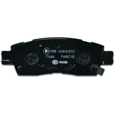Hella Pagid | Bremsbelagsatz, Scheibenbremse | 8DB 355 012-821