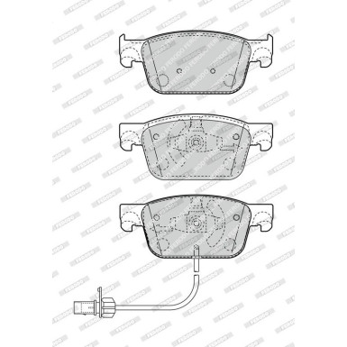 FDB4871 Bremsbelagsatz, Scheibenbremse PREMIER ECO FRICTION