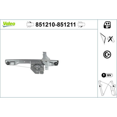 Valeo | Fensterheber | 851210