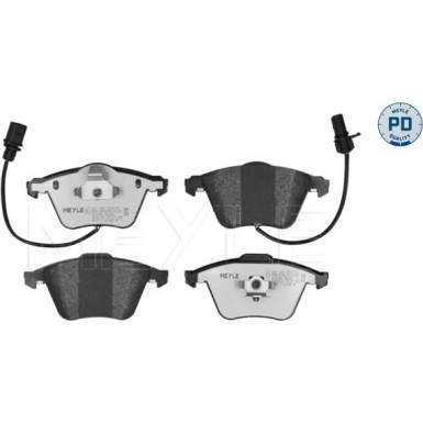 Meyle Bremsbelagsatz, Scheibenbremse MEYLE-PD: Advanced performance and design 025 239 5020/PD