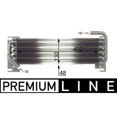 Mahle | Ölkühler, Motoröl | CLC 56 000P