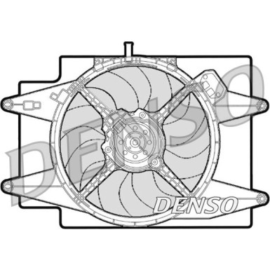 Denso | Lüfter, Motorkühlung | DER01001