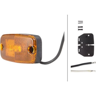 Hella Seitenmarkierungsleuchte HELLA ValueFit 2PS 357 008-011