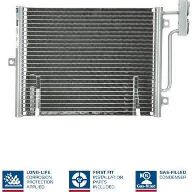 94715 Kondensator, Klimaanlage ** FIRST FIT ** 94715 Kondensator, Klimaanlage ** FIRST FIT **