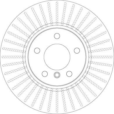Bremsscheibe TRW SINGLE DF6220S