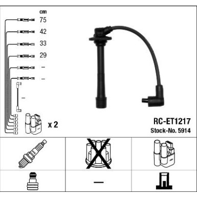 5914 Zündleitungssatz