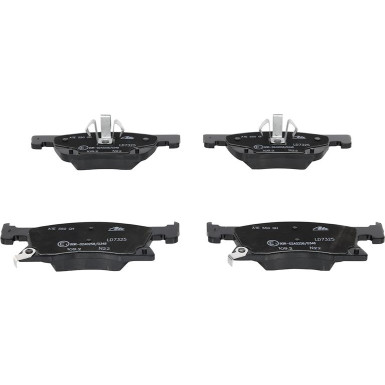 Bremsbelagsatz, Scheibenbremse ATE Ceramic 13.0470-7325.2