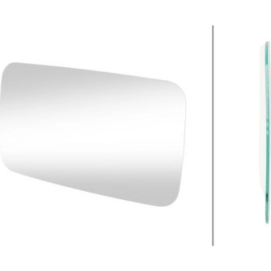 2 x HELLA Spiegelglas, Außenspiegel | 9EY 561 042-002 2 x HELLA Spiegelglas, Außenspiegel | 9EY 561 042-002