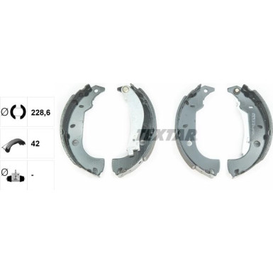 91037000 Bremsbackensatz