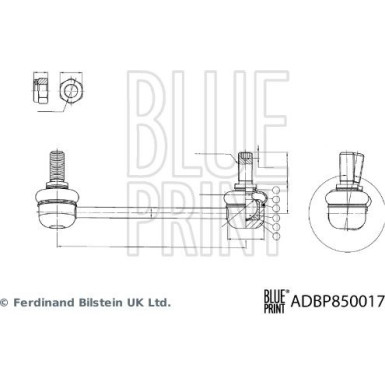 Blue Print | Stange/Strebe, Stabilisator | ADBP850017