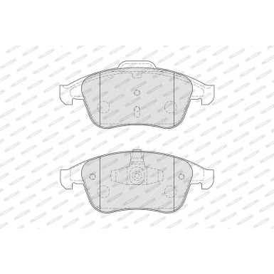 FDB4068 Bremsbelagsatz, Scheibenbremse PREMIER ECO FRICTION
