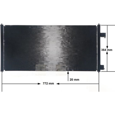 AC 689 000S Kondensator, Klimaanlage BEHR AC 689 000S Kondensator, Klimaanlage BEHR