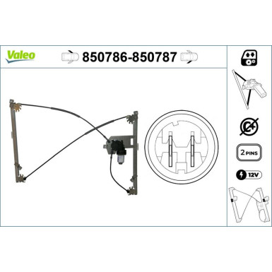 Valeo | Fensterheber | 850786
