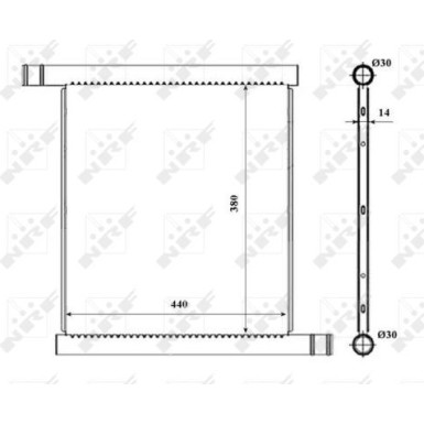 53857 Kühler, Motorkühlung 53857 Kühler, Motorkühlung