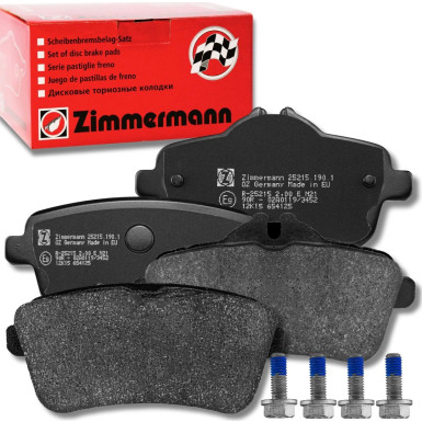 25215.190.1 Bremsbelagsatz, Scheibenbremse